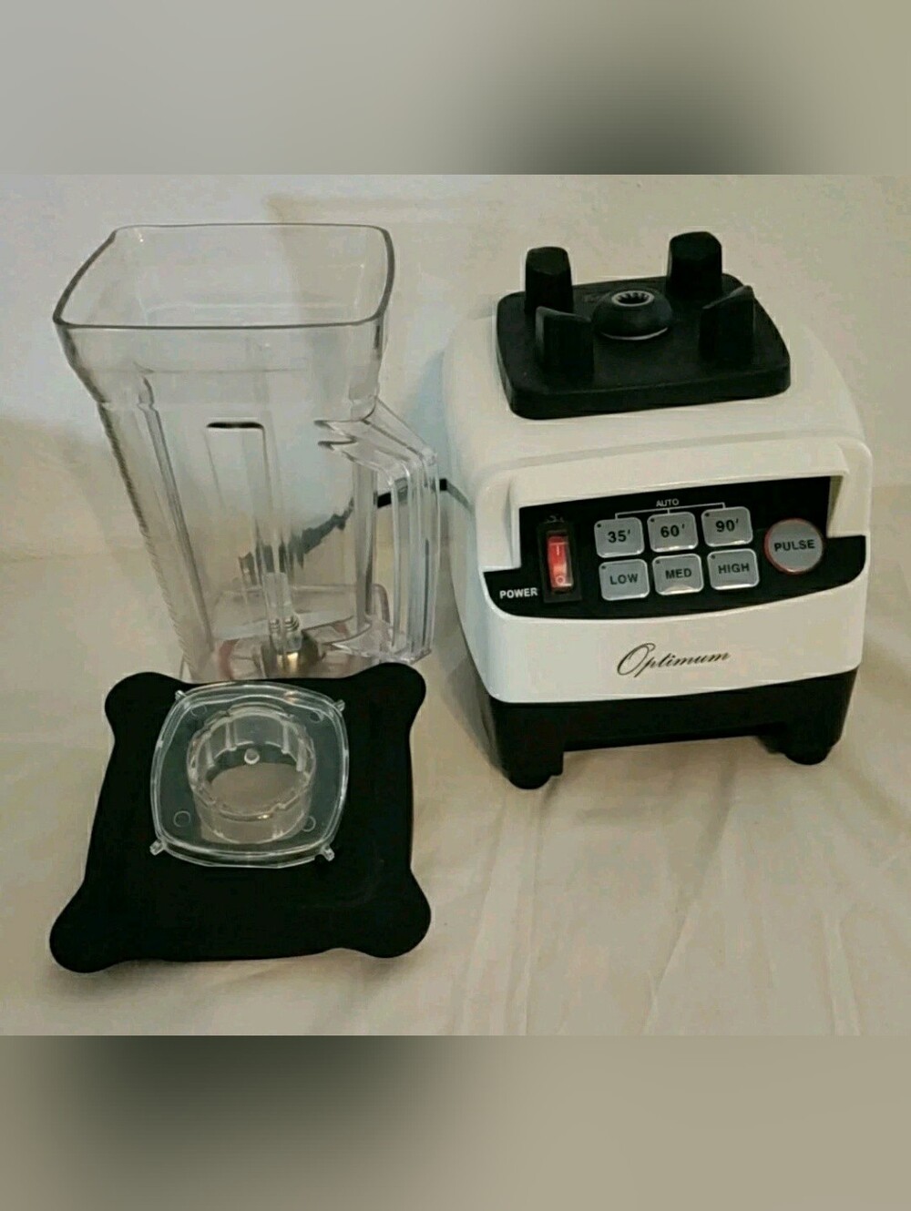 Optimum Blender 8200 Fully Tested Off White Very Nice